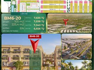 Bán căn shophouse xẻ khe mặt tiền 7,5 m giá tốt nhất vinhomes dương kinh.  0986 384 ***