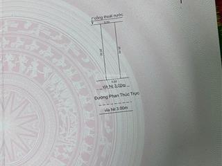 Bán đất tại phan thúc trực, 4 tỷ, 100m2, hướng nam, mặt tiền 5m, đà nẵng