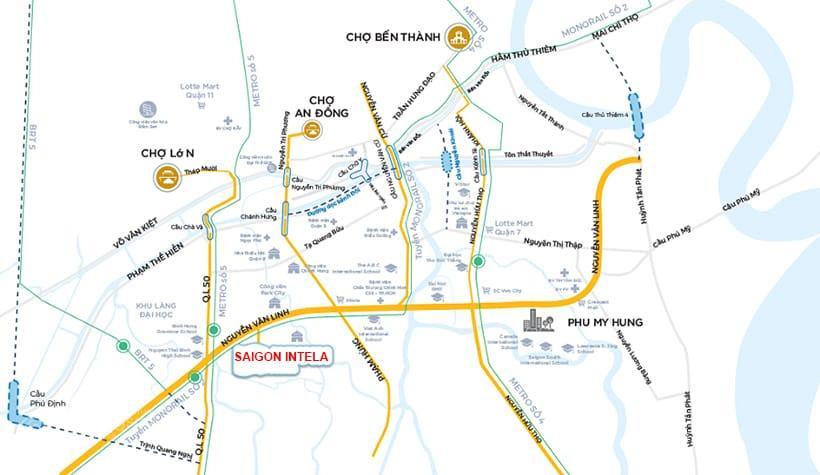 Căn hộ có nội thất giá bán 2,06 tỷ. mua trực tiếp saigon intela, nhận nhà ở ngay 2pn 2wc nhà mới