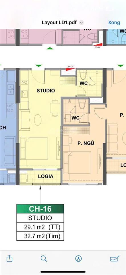 Hiếm căn hộ studio tòa london 1  view thoáng  33m giá 2 tỷ vinhomes ocean park gia lâm