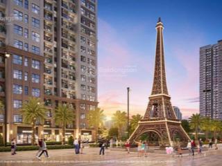 Hiếm căn 1 phòng ngủ phân khu the paris vinhomes ocean park gia lâm dt 46m2, full nội thất