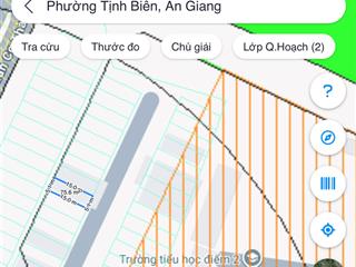 Bán đất nền dự án tại đường số 14 khu đô thị sao mai tịnh biên, 650 triệu, 75 m2, view đẹp