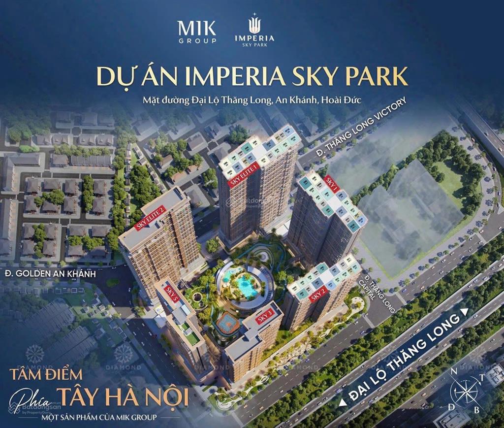 Chung cư imperia sky park  giá 81 tr/m2 có ngày căn hộ 1 ngủ