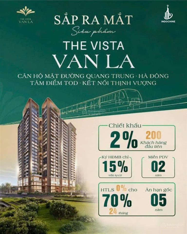 Chỉ với 15% vốn tự có sở hữu ngay căn hộ tại văn la  hà đông, chiết khấu, hỗ trợ lãi 24 tháng 0%