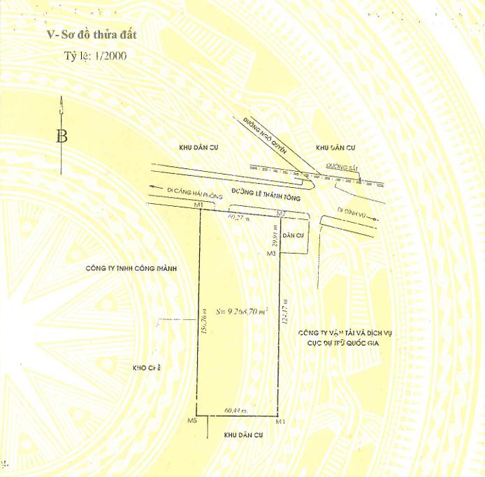 10.000m2 đất chính chủ mặt đường lê thánh tông cần chuyển nhượng