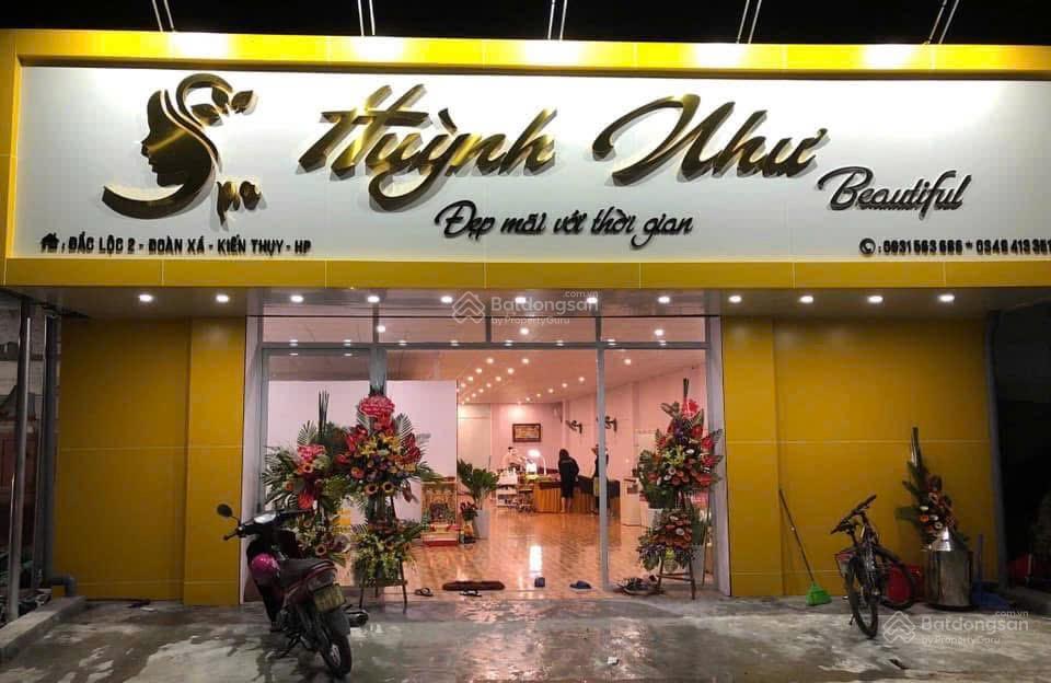 Cho thuê nhà mặt phố ở chợ đại hợp, dt 218m2, xã đoàn xá, huyện kiến thuỵ,hải phòng, 15 triệu/tháng