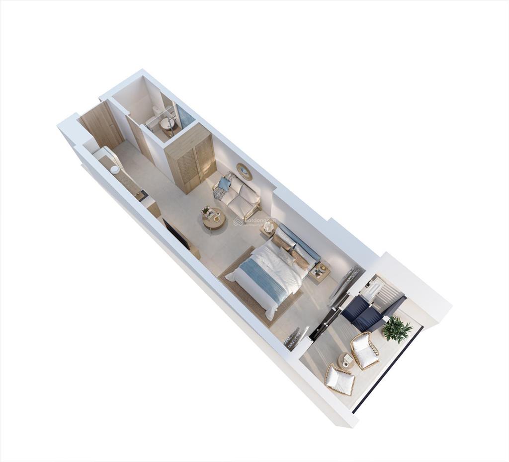 Sở hữu căn hộ biển chỉ 1,422 tỷ đối diện công viên biển, kề bên tháp nghinh phong