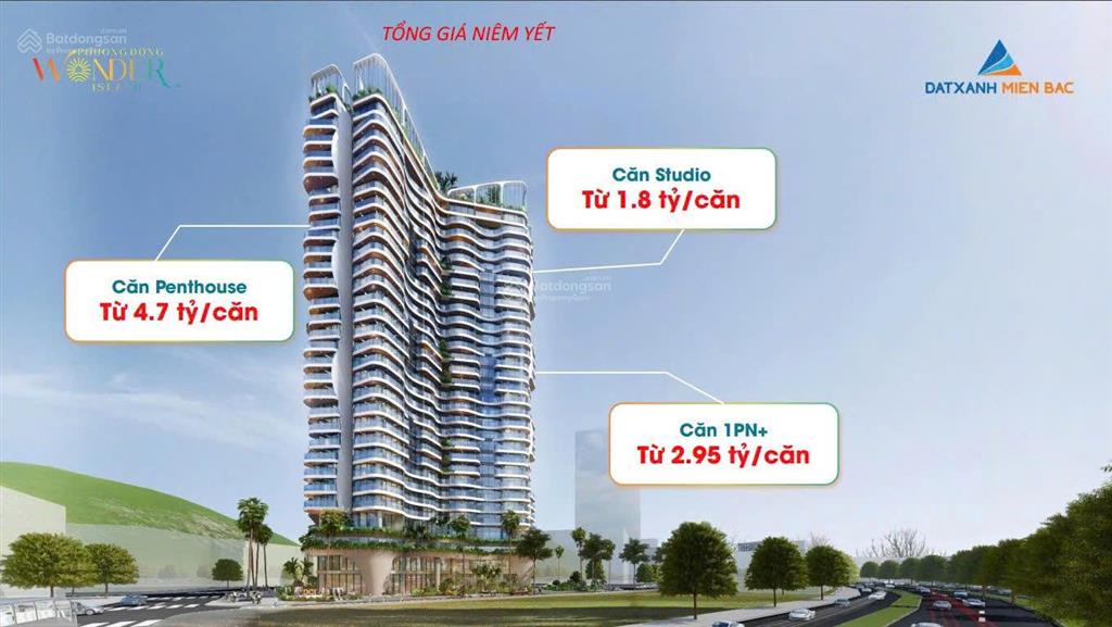 Bán căn hộ 1pn+, 1wc tại đặc khu kinh tế vân bay tower, đông xá, vân đồn, 2,9 tỷ vnd