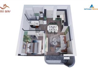 Bán cc đẹp tại vân bay tower, 2,7 tỷ, 47m2, 2pn, 2wc, nhiều tiện ích