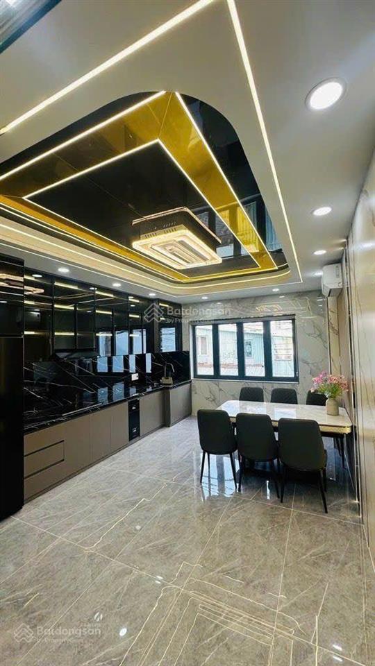 Nhà 5 tầng full nội thất đường thạnh lộc 16, phường thạnh lộc, q12, dt 56m2, đường ôtô giá 7,35tỷ