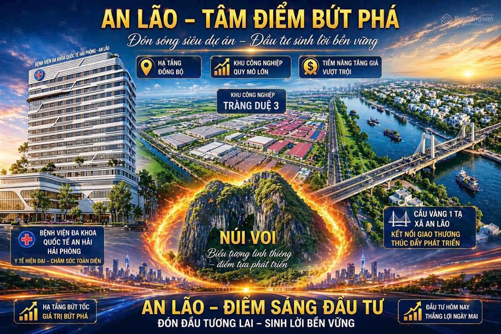 Cần bán lô đất 110m2 tại kim côn, an hưng, hải phòng đường ô tô, giá chỉ 1,25 tỷ
