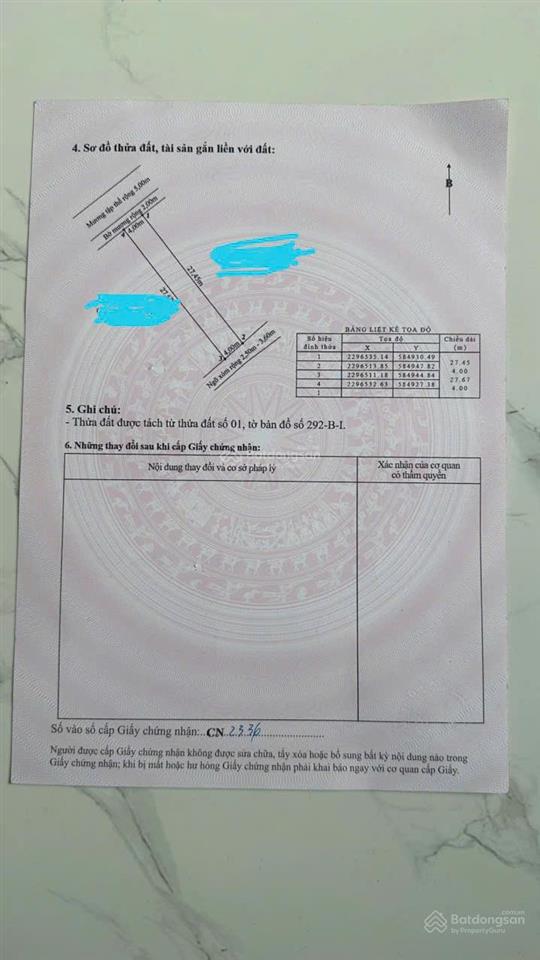 Cần bán lô đất 110m2 tại kim côn, an hưng, hải phòng đường ô tô, giá chỉ 1,25 tỷ