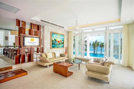 Cần bán gấp căn villa trực diện biển premier 5pn vip, full nt khai thác 1 tỷ 5/n, sổ hồng lâu dài