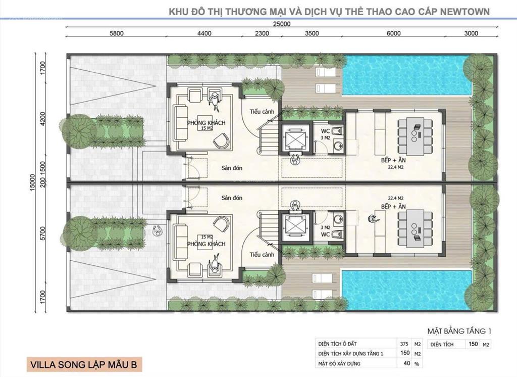 Bán villa song lập newtown legend golf sp giới hạn  sổ lâu dài, kề sông, cạnh biển, vừa ở vừa kd