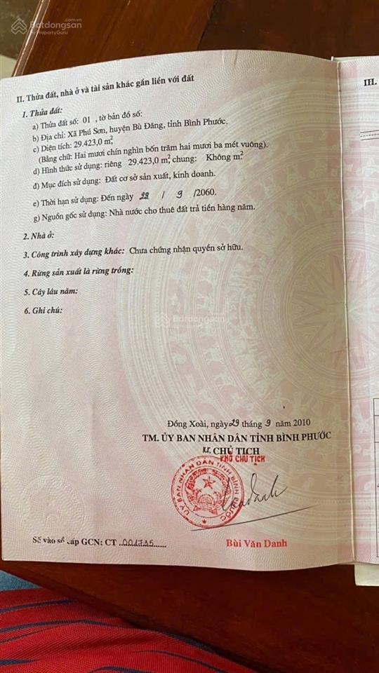 Siêu phẩm công nghiệp 3 mẫu đất xưởng mặt tiền khủng tại bù đăng