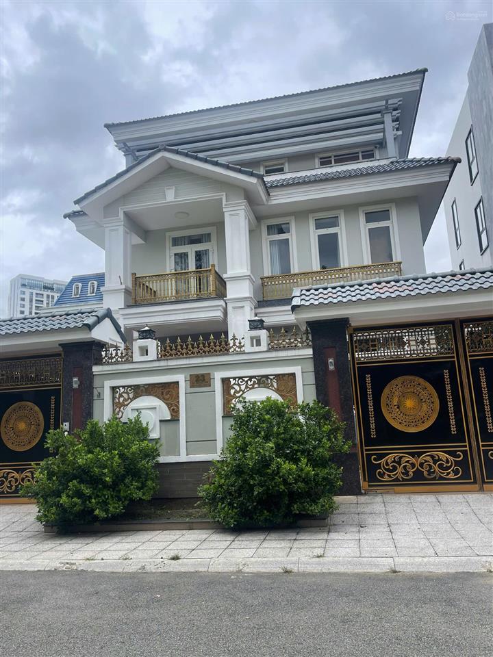 33 tỷ thương lượng biệt thự trần não bình an quận 2, 10x16,5m trệt 2 lầu đường 12m, sổ hoàn công