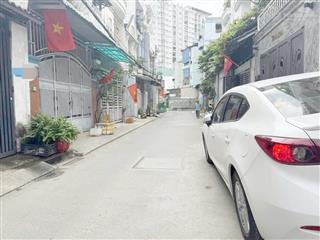 Quang trung  hẻm xe hơi 6m có vỉa hè  khu đồng bộ vip  4 tầng mới 5pn  60m2(4x15)  chỉ 7,55 ty