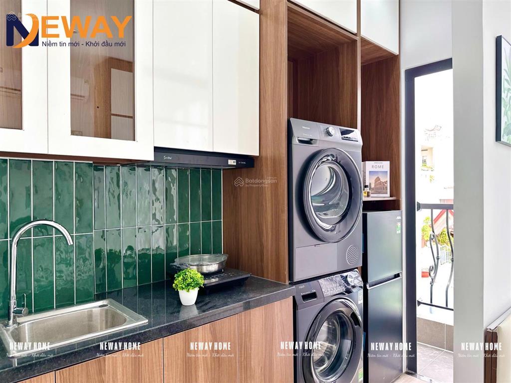 Studio ban công 30m2 đầy đủ nội thất  luỹ bán bích  mới xây cực đẹp  nhanh tay gọi ngay