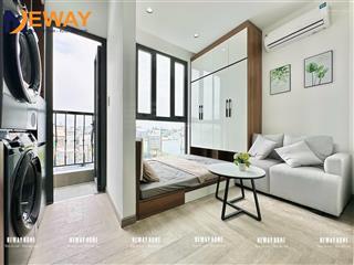 Studio ban công 30m2 đầy đủ nội thất  luỹ bán bích  mới xây cực đẹp  nhanh tay gọi ngay