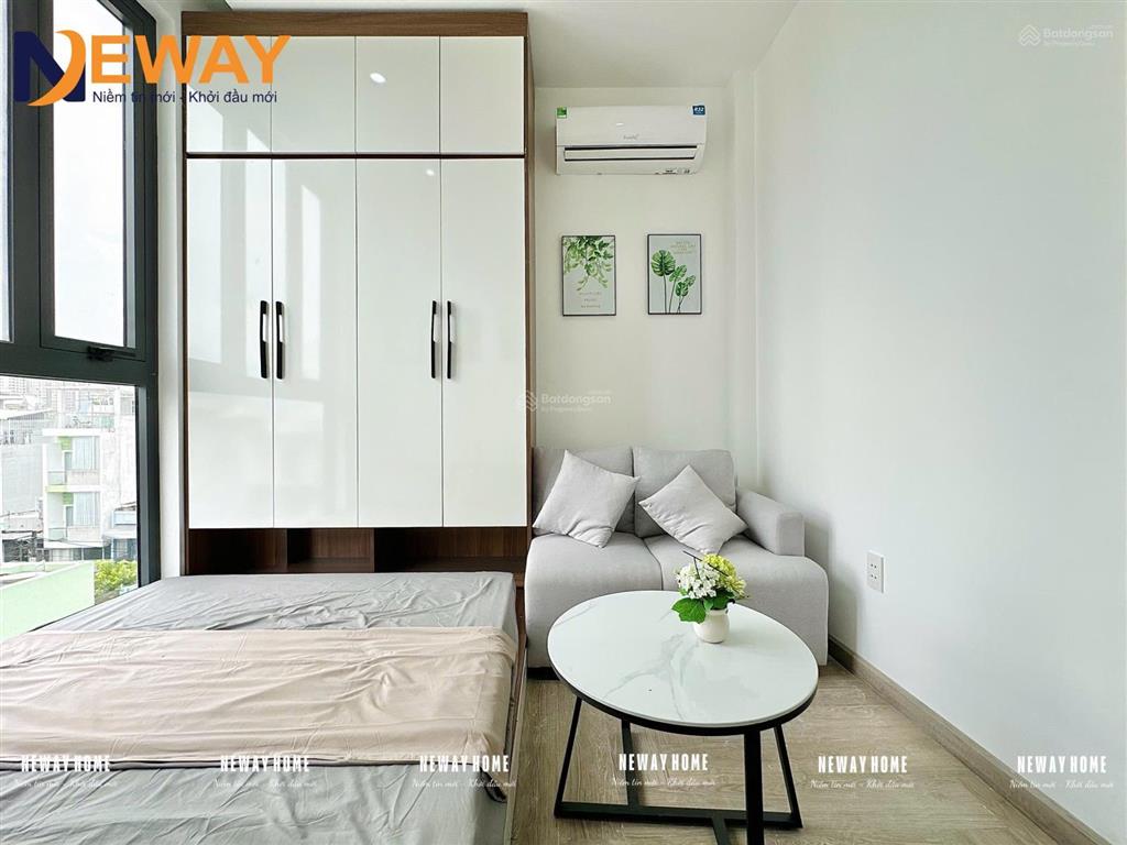 Studio ban công 30m2 đầy đủ nội thất  luỹ bán bích  mới xây cực đẹp  nhanh tay gọi ngay