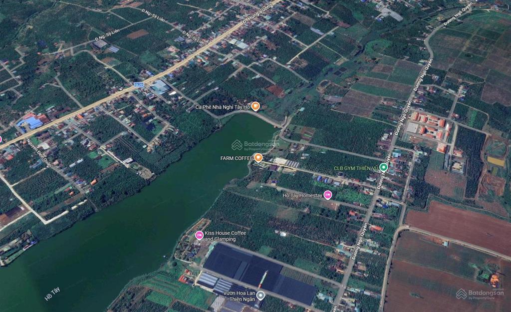 Bán đất 445.2m² có sẵn 150m² thổ cư ngang 8m giá 6.6 tỷ tại đường ngô quyền xã di linh