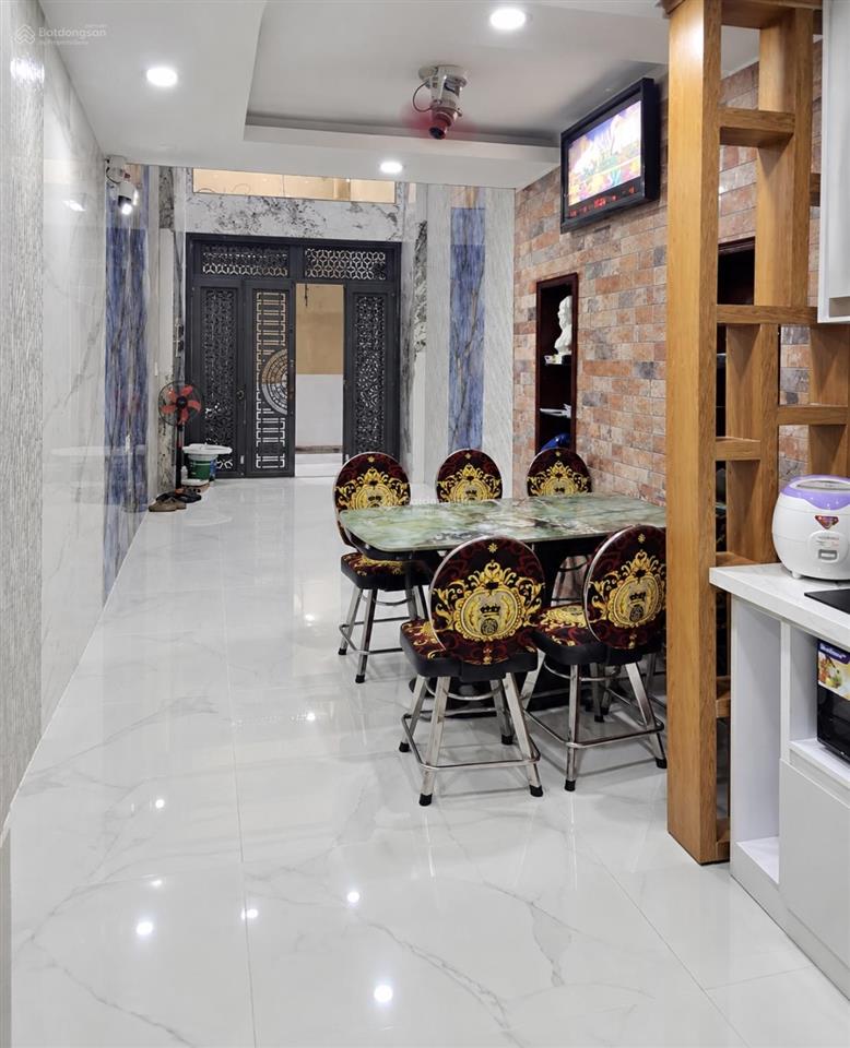 Q10 nhà 5 tầng 48m2 chỉ 7t25 trục đường bà hạt thông ngô gia tự