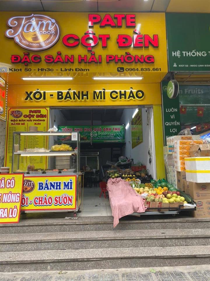 Cho thuê ki ốt hh3c linh đàm, khu dân cư đông đúc nhộn nhịp
