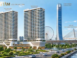 Căn hộ đà nẵng 1pn the meridian 48,61m giá [4,6] tỷ, view downtown  sông hàn