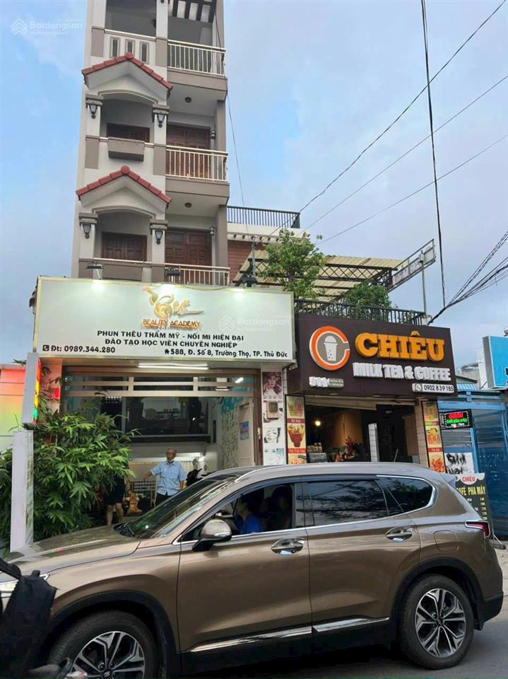 Mặt tiền kinh doanh! bán nhà mặt tiền kinh doanh đường số 8 trường thọ, cách metro 5 phút di chuyển