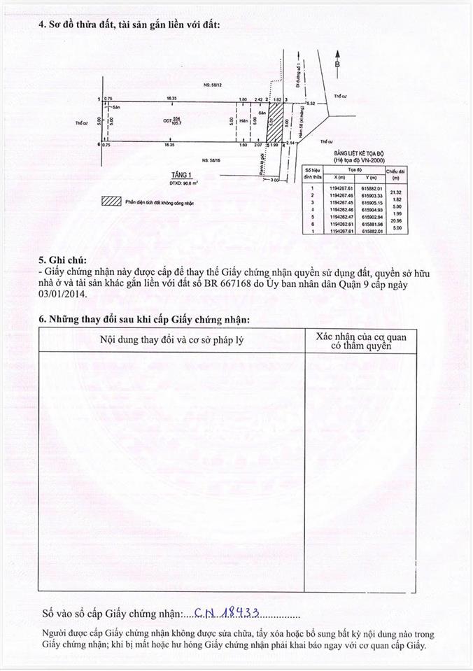 Cần bán lô đất đẹp đường số 1, long trường, q9 gần cầu ông nhiêu