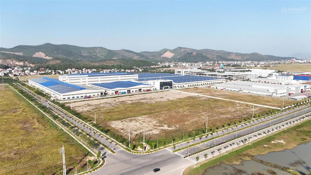 Cho thuê đất kcn yên lư, diện tích chia linh hoạt, chính sách giá trực tiếp từ chủ đầu tư