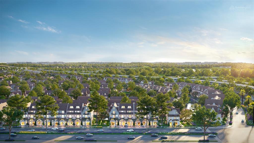 Shophouse mặt đường hồ điều hòa 130ha