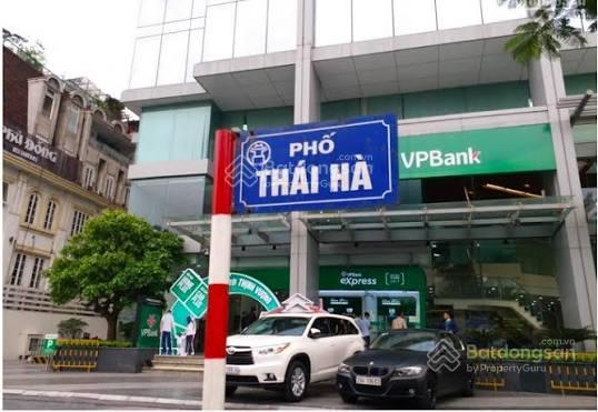 Chính chủ bán nhà mặt phố thái hà, lô góc 45m2 x 5 tầng, kinh doanh siêu tốt