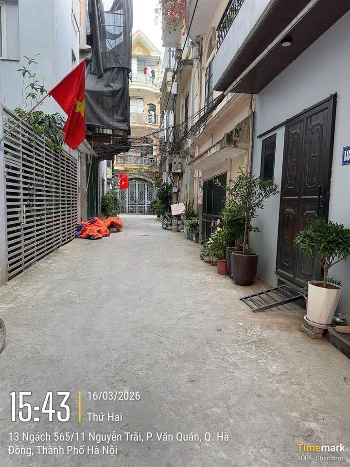 Tôi bán nhà phân lô ngõ 565 nguyễn trãi hà đông