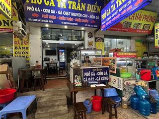 Sang nhượng quán tại Kiot 6 Ct8 số 36A Trần Điền, Hoàng Mai, Hà Nội.