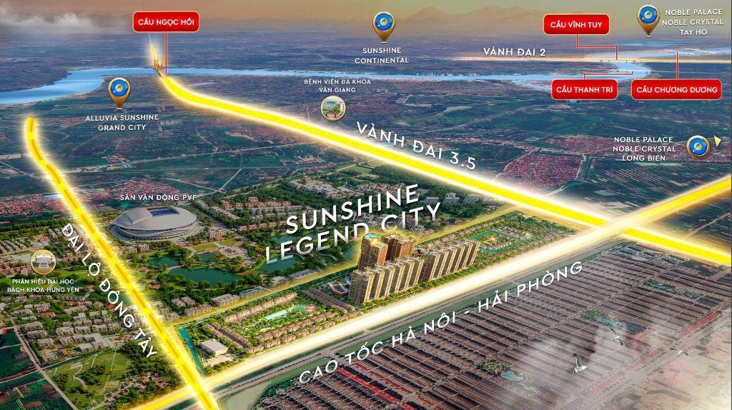 Duy nhất căn studio Sunshine legend giá 2,095 tỷ ngắm hoàng hôn sông Hồng mỗi ngày