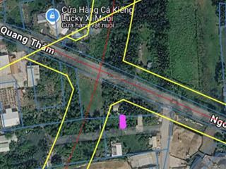 Bán đất tại ngô quang thắm, nhơn đức, nhà bè, giá ưu đãi 850 triệu, 85.5m2