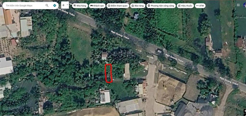 Bán đất tại ngô quang thắm, nhơn đức, nhà bè, giá ưu đãi 850 triệu, 85.5m2