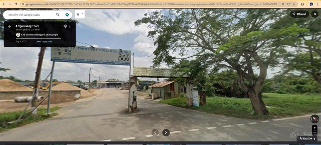 Bán đất tại ngô quang thắm, nhơn đức, nhà bè, giá ưu đãi 850 triệu, 85.5m2