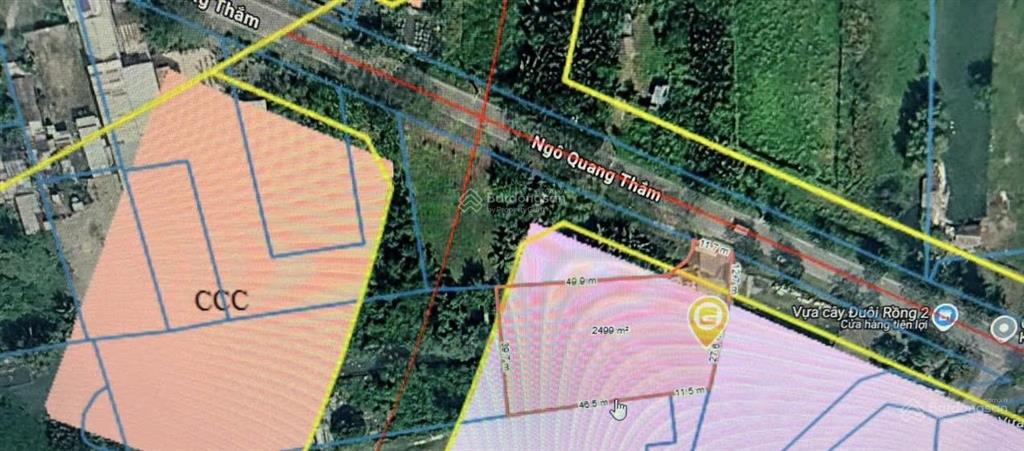 Bán đất tại ngô quang thắm, nhơn đức, nhà bè, giá ưu đãi 850 triệu, 85.5m2