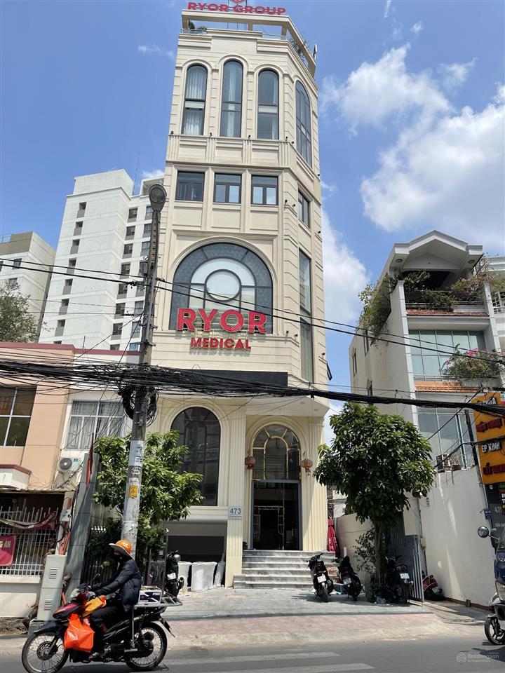 Bán nhà 2 mặt tiền đường lê quang định, gò vấp. gần phan văn trị. hầm, lửng, 6 tầng