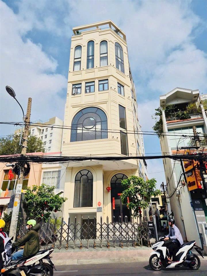 Bán nhà 2 mặt tiền đường lê quang định, gò vấp. gần phan văn trị. hầm, lửng, 6 tầng