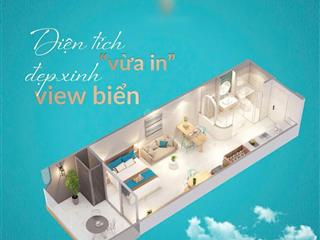 Căn hộ view trực biển sở hữu lâu dàim, bàn giao full nội thất tại nha trang.  0398 027 ***