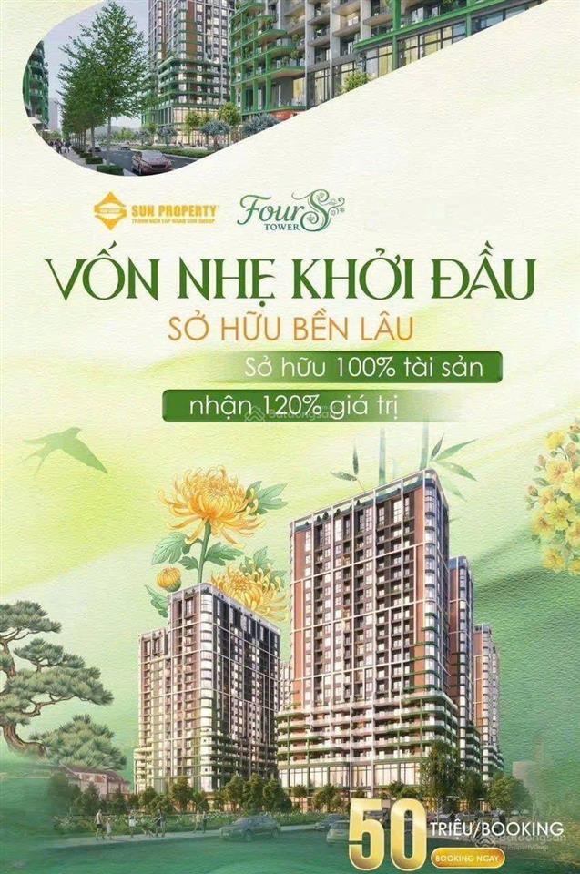 Hàng hiếm fours tower chính chủ bán giá hđmb từ 2,x tỷ
