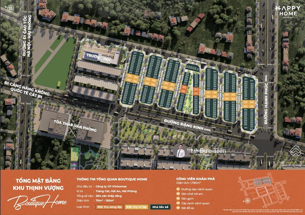 Shop 75 m² vinhomes tràng cát(áp voucher 30% + ck 9%)