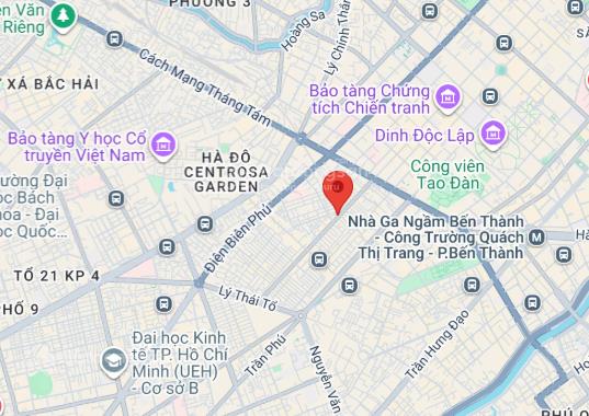 Cho thuê nhà mặt tiền 612 nguyễn đình chiểu quận 3 (ngang 7m)