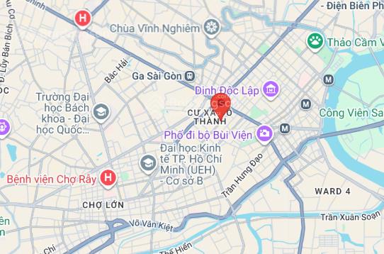 Cho thuê nhà mặt tiền 612 nguyễn đình chiểu quận 3 (ngang 7m)
