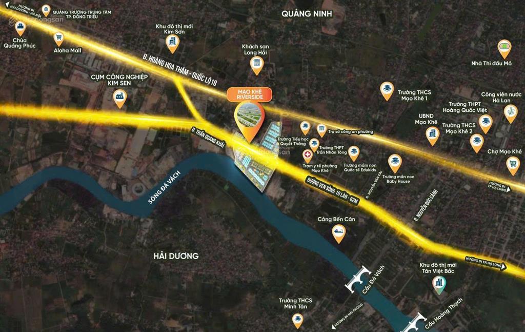 Hot mở bán đợt 1 đất nền mạo khê riverside đông triều, cơ hội đầu tư siêu hấp dẫn