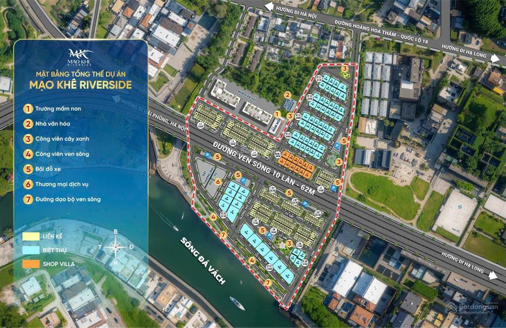 Hot mở bán đợt 1 đất nền mạo khê riverside đông triều, cơ hội đầu tư siêu hấp dẫn