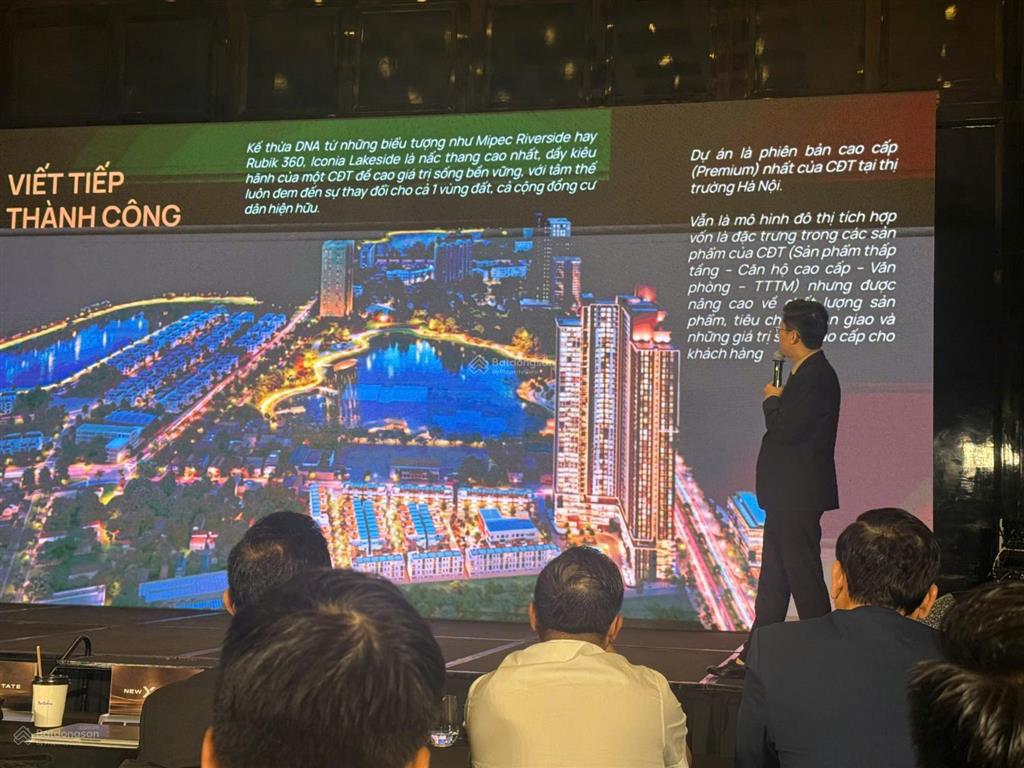 Trực tiếp văn phòng bán hàng chủ đầu tư iconia lakeside (mipec ) tố hữu .  0973 655 ***
